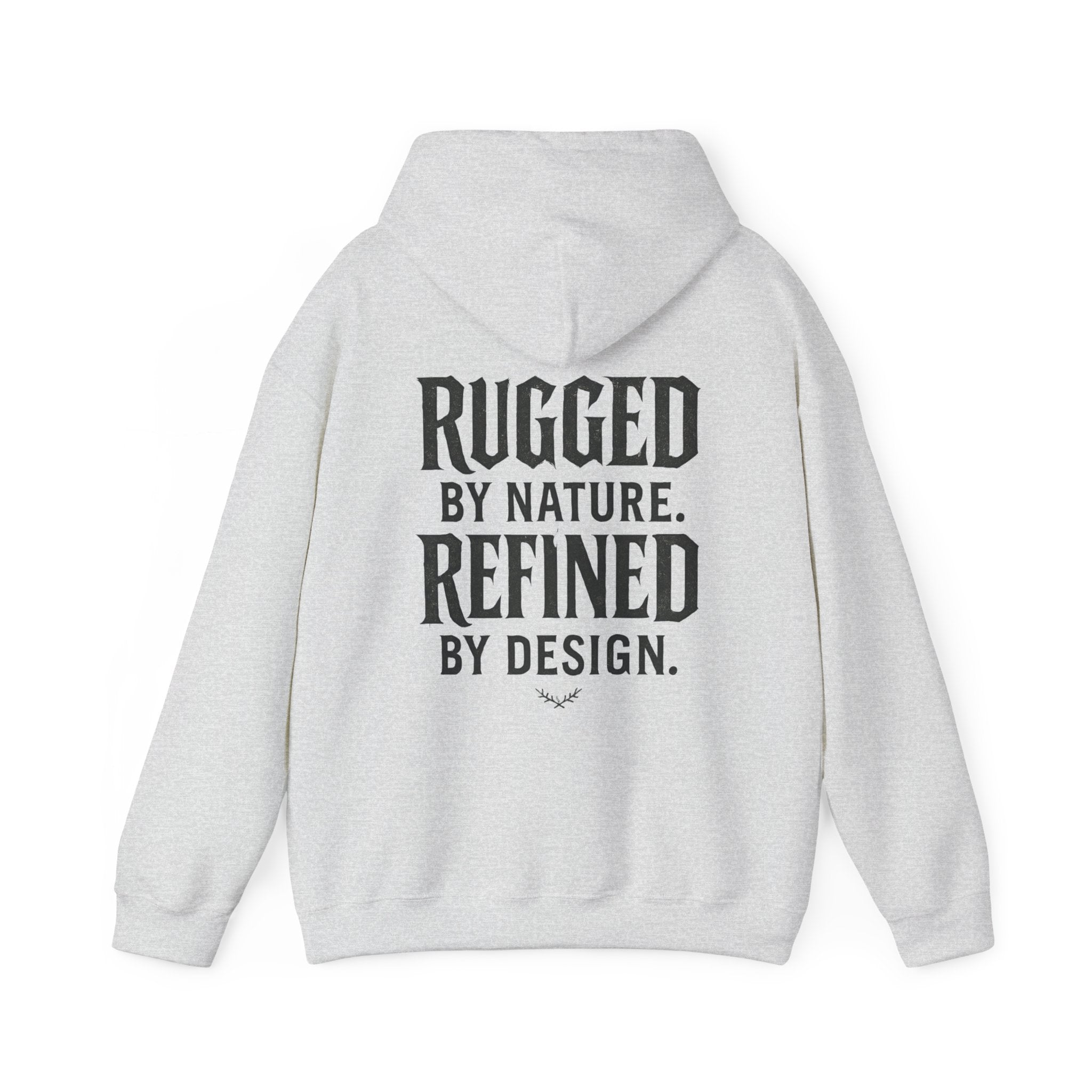 Nature-Inspired Hoodie — 'Rugged by Nature, Refined by Design' Bird Graphic