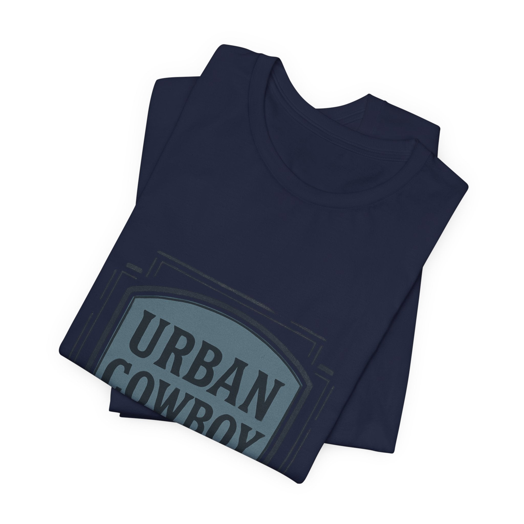 Urban Cowboy Graphic Tee - 'Urban Cowboy EST 25' Vintage Badge T-Shirt