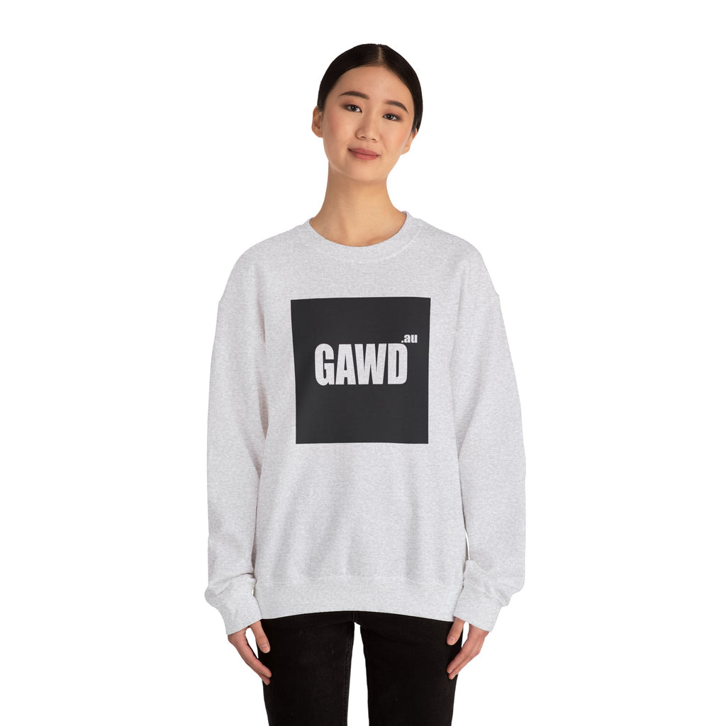 Crewneck Sweatshirt "GAWD" — Streetwear Graphic Pullover