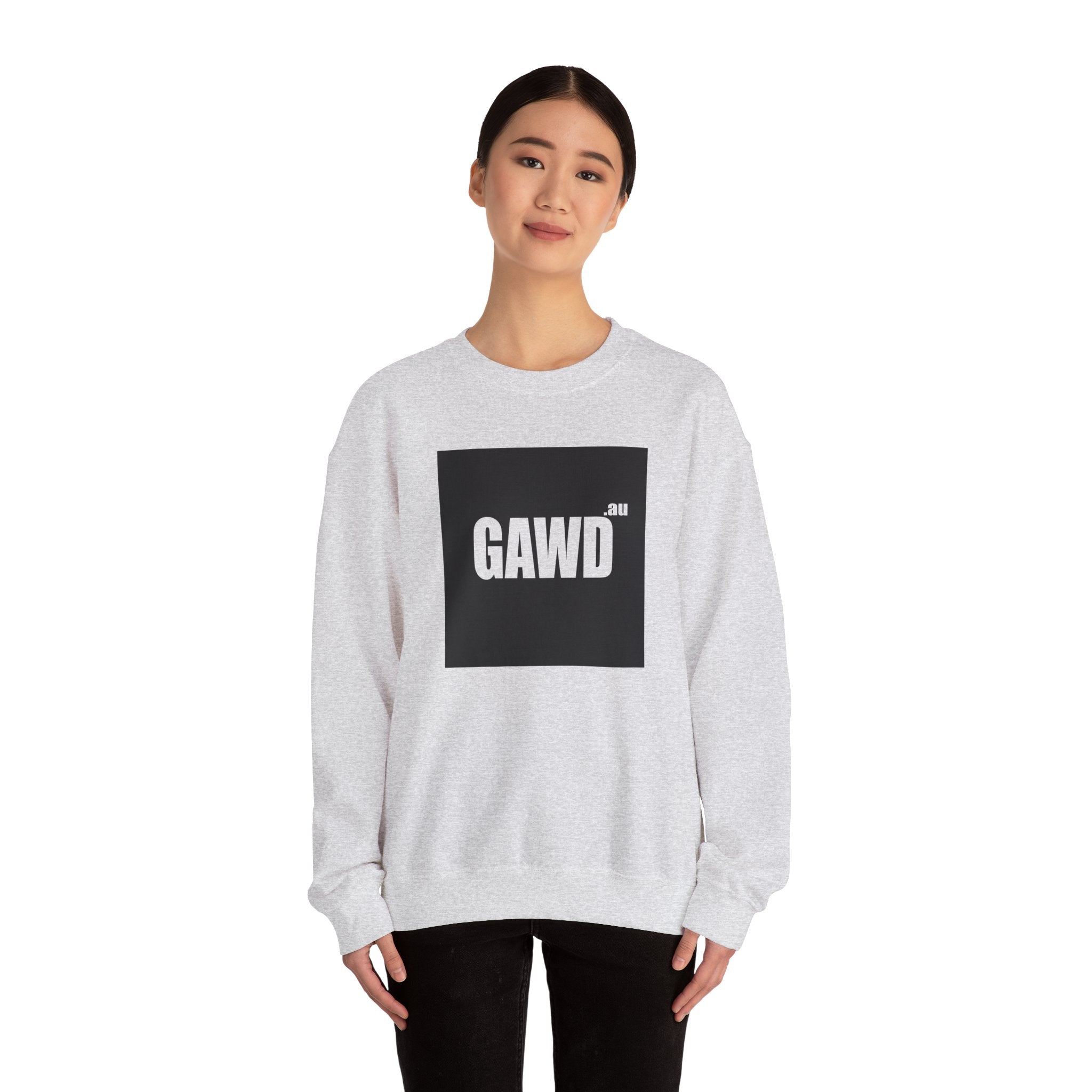 Crewneck Sweatshirt "GAWD" — Streetwear Graphic Pullover