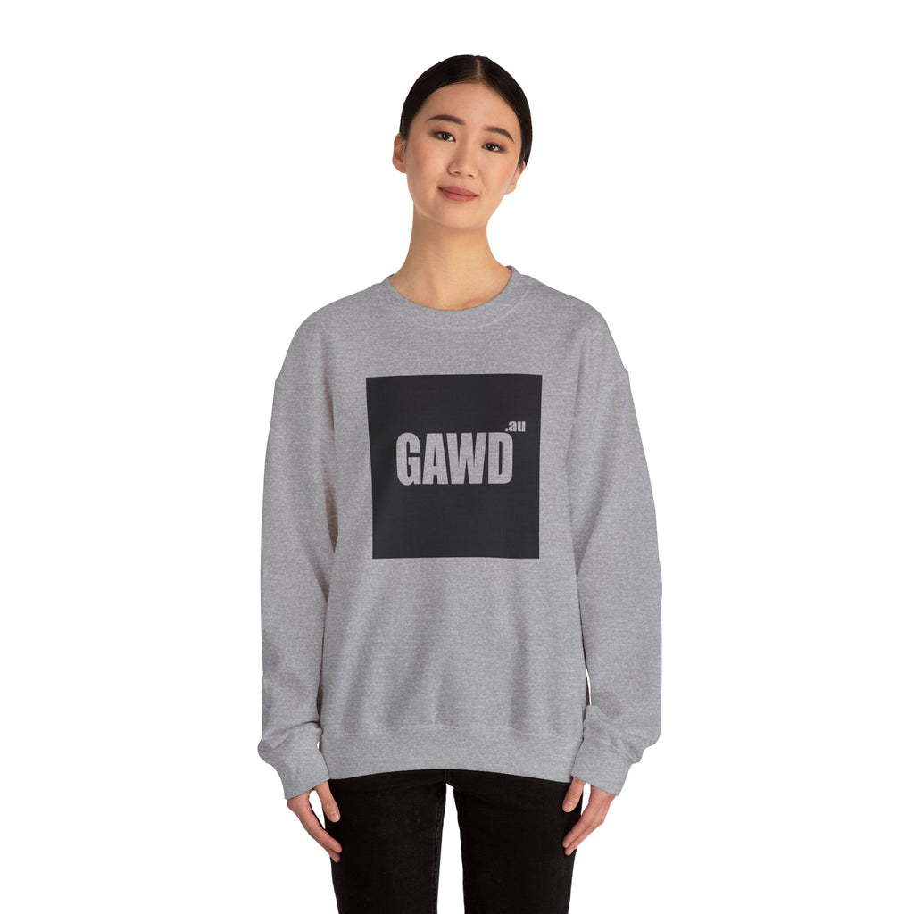 Crewneck Sweatshirt "GAWD" — Streetwear Graphic Pullover