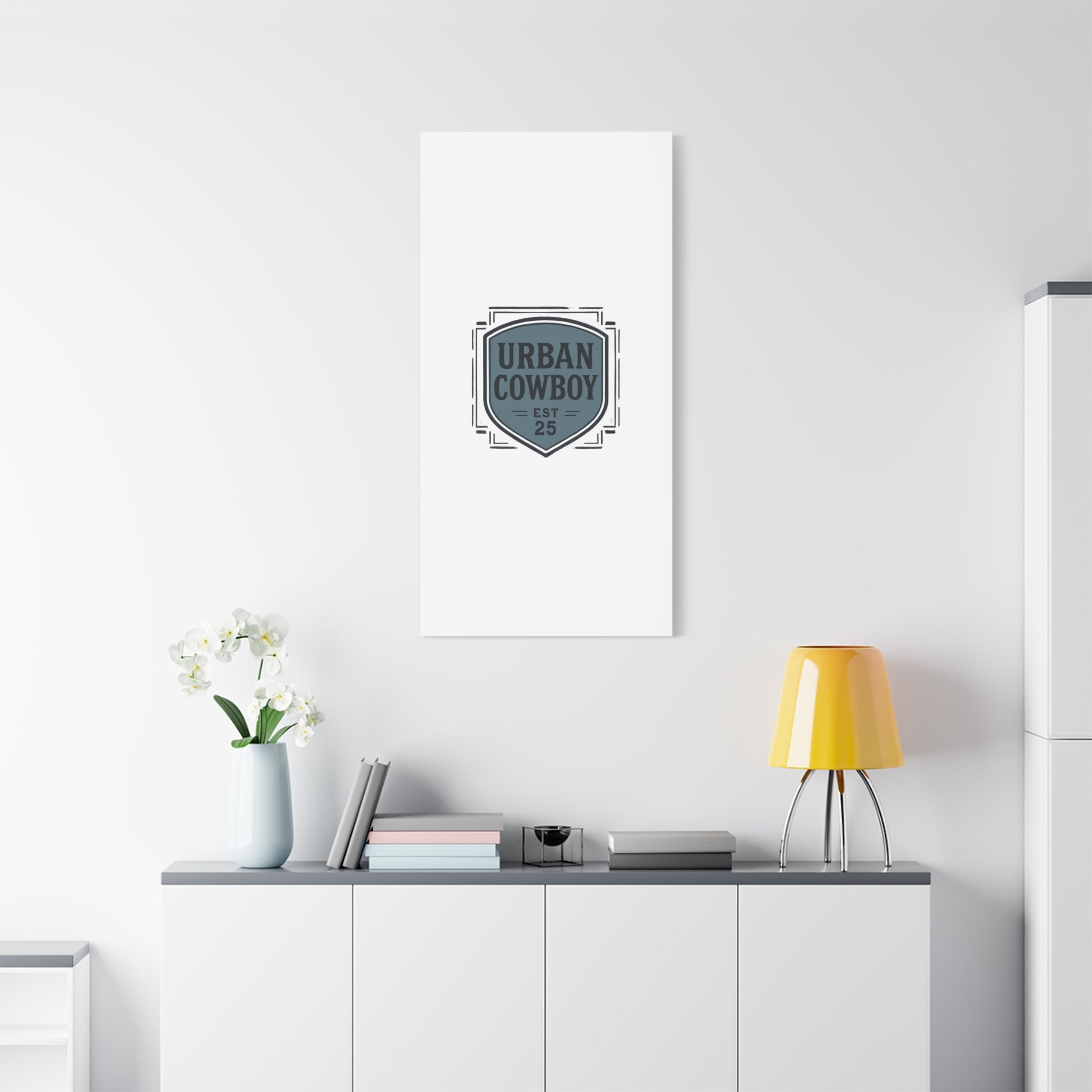 Matte Stretched Canvas Wall Art — Modern Minimalist Home Décor