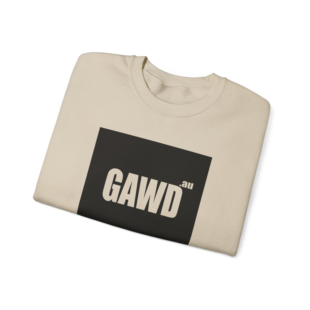 Crewneck Sweatshirt "GAWD" — Streetwear Graphic Pullover