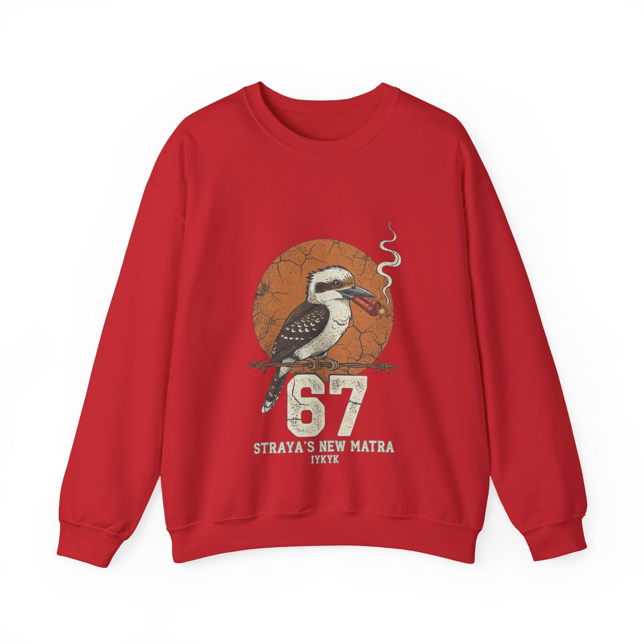 Kookaburra Classic Crewneck Sweatshirt — 'Rugged by Nature. Refined by Design.'