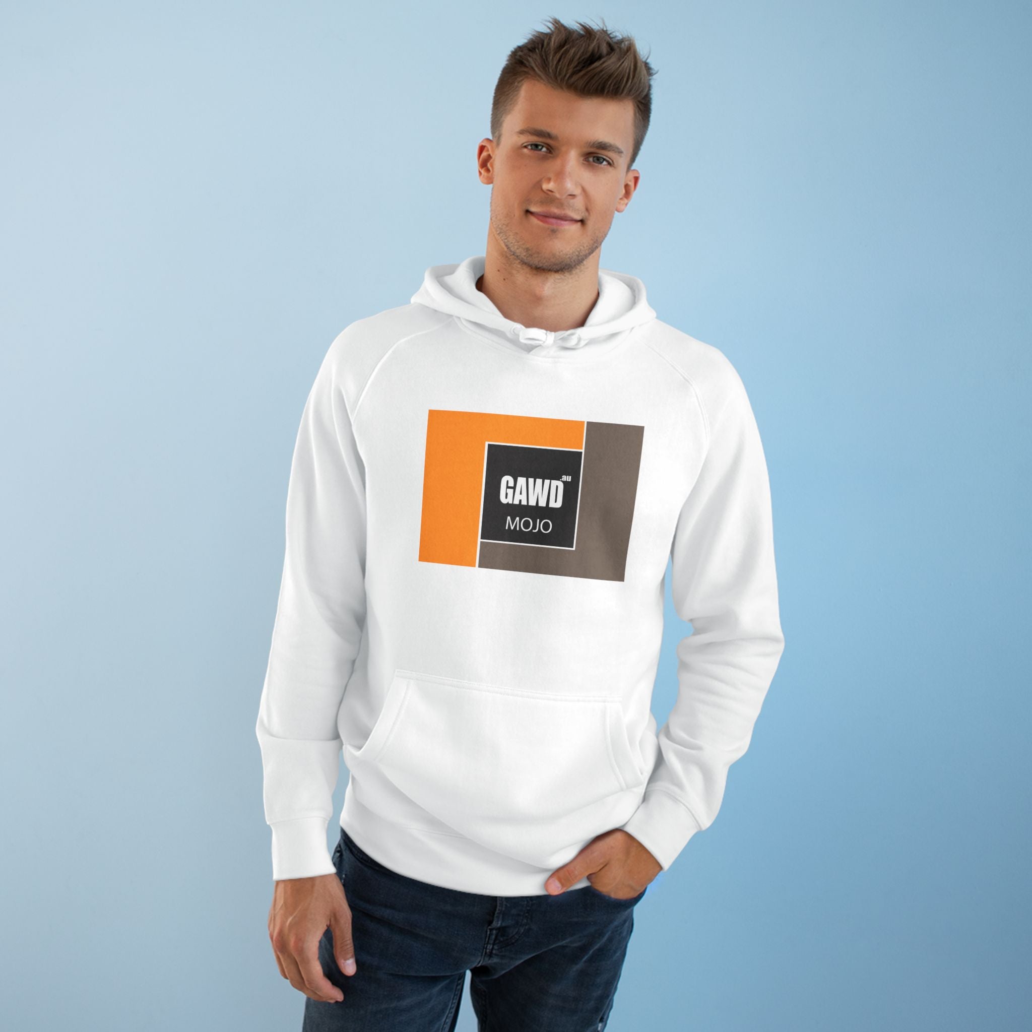 Retro Logo Hoodie — GAWD® Mojo Graphic Pullover