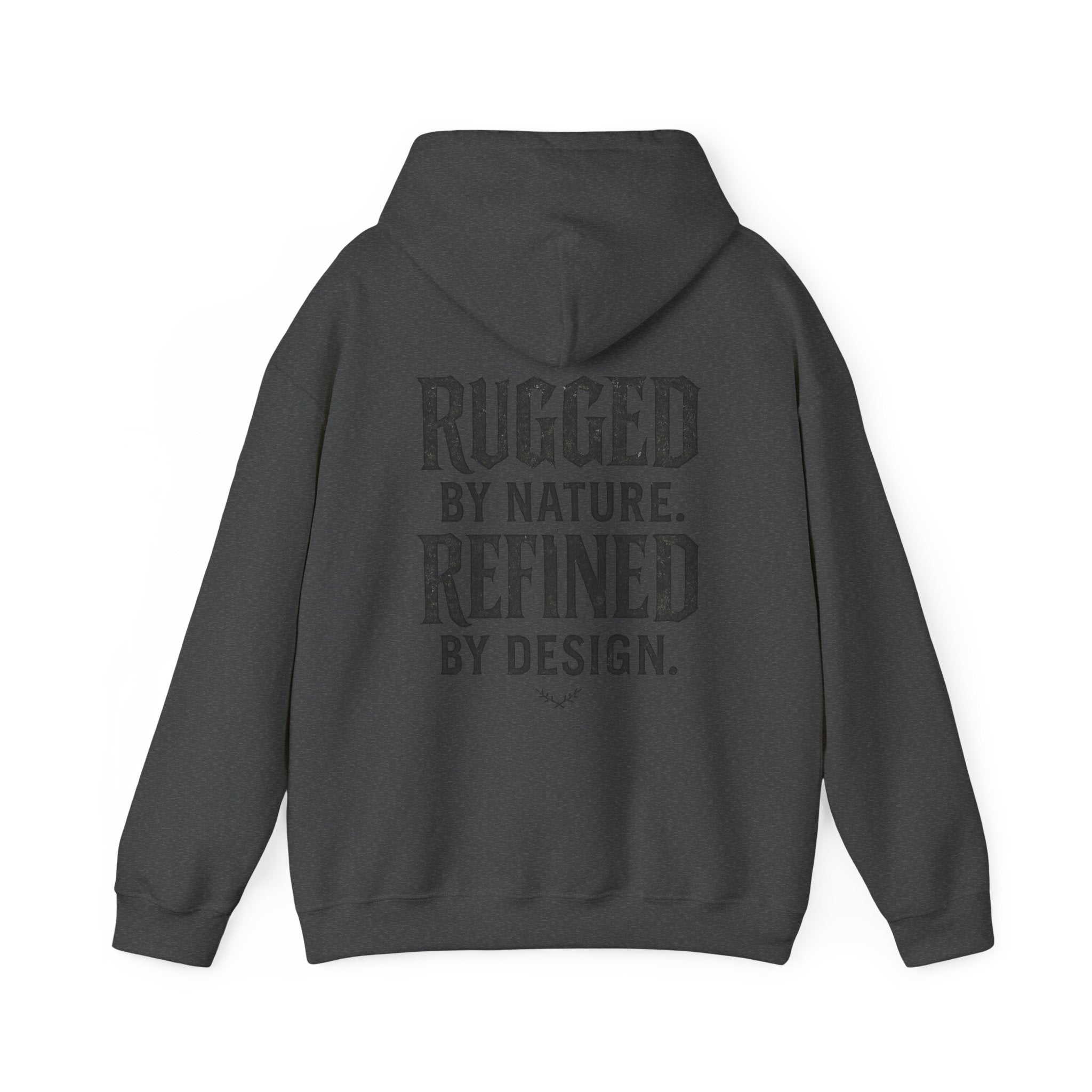 Nature-Inspired Hoodie — 'Rugged by Nature, Refined by Design' Bird Graphic