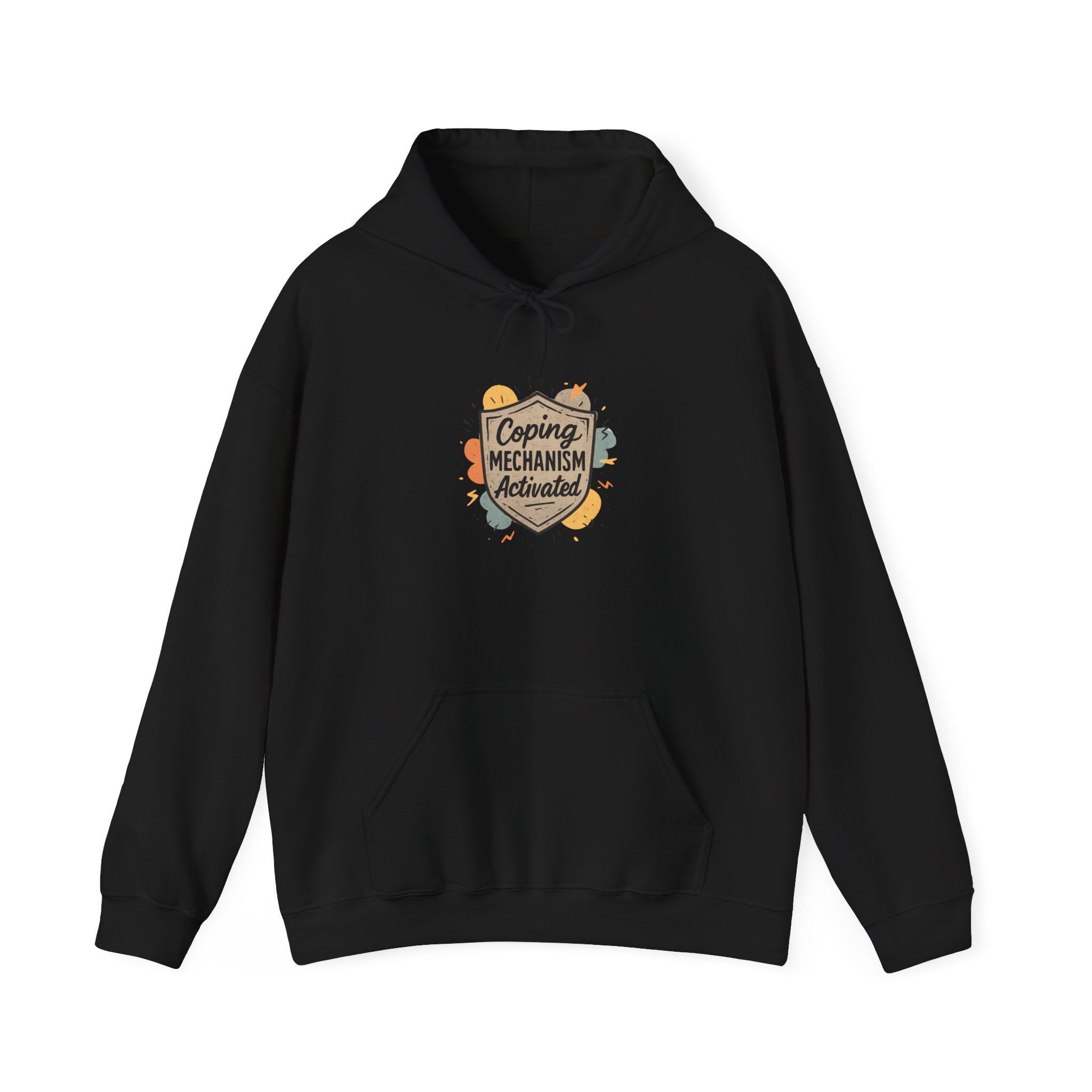 Coping Mechanism Activated Hoodie — Cozy Mental Health Support Sweatshirt