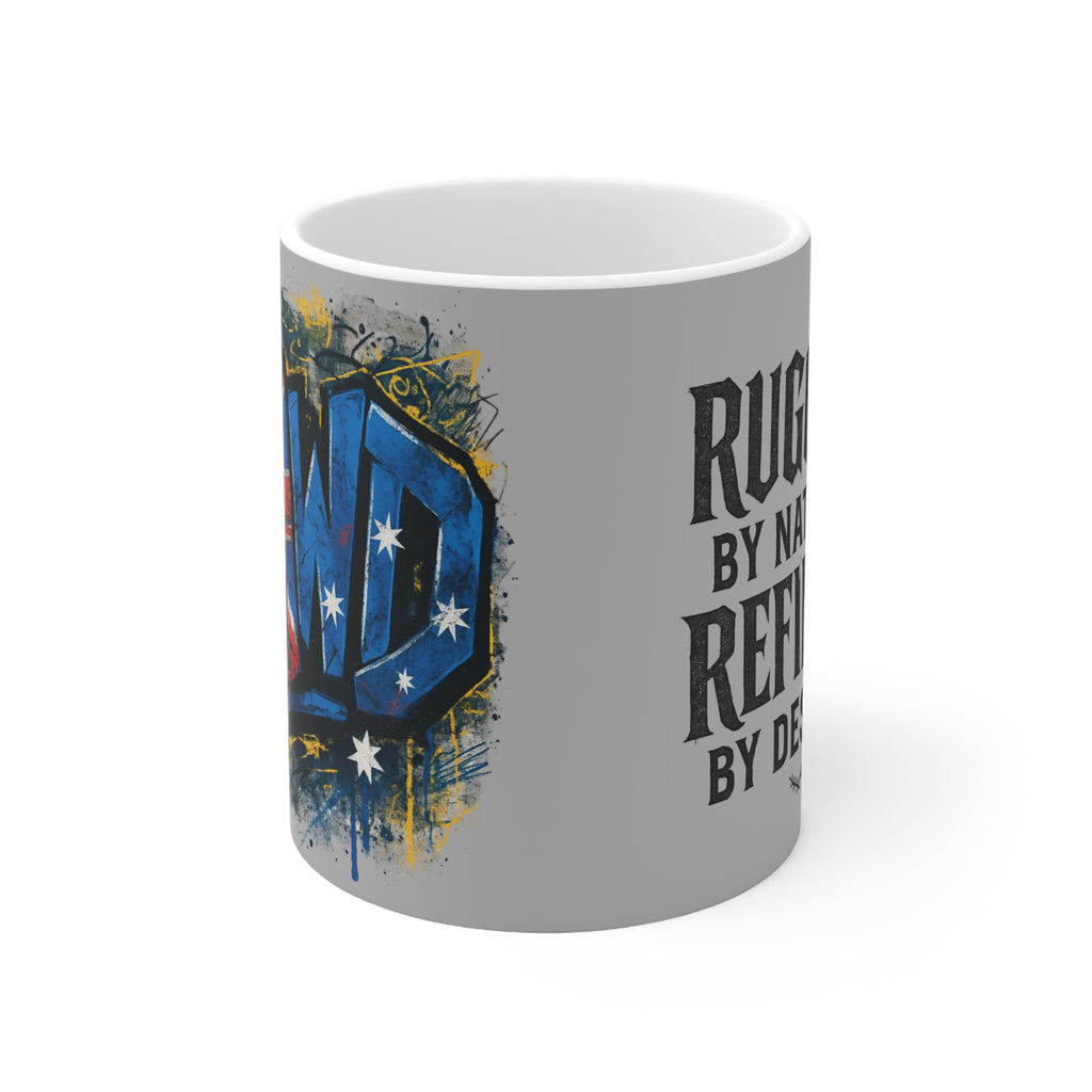 Ceramic Mug — Australia Graffiti 'Gawd' Design (11oz & 15oz)