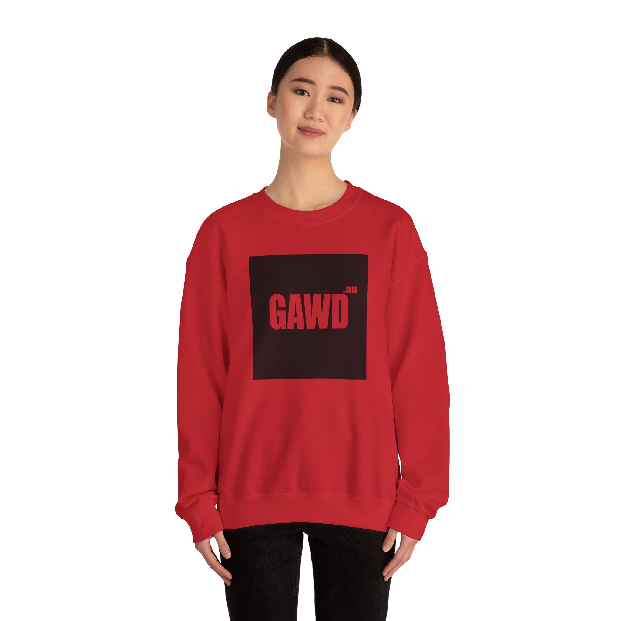 Crewneck Sweatshirt "GAWD" — Streetwear Graphic Pullover