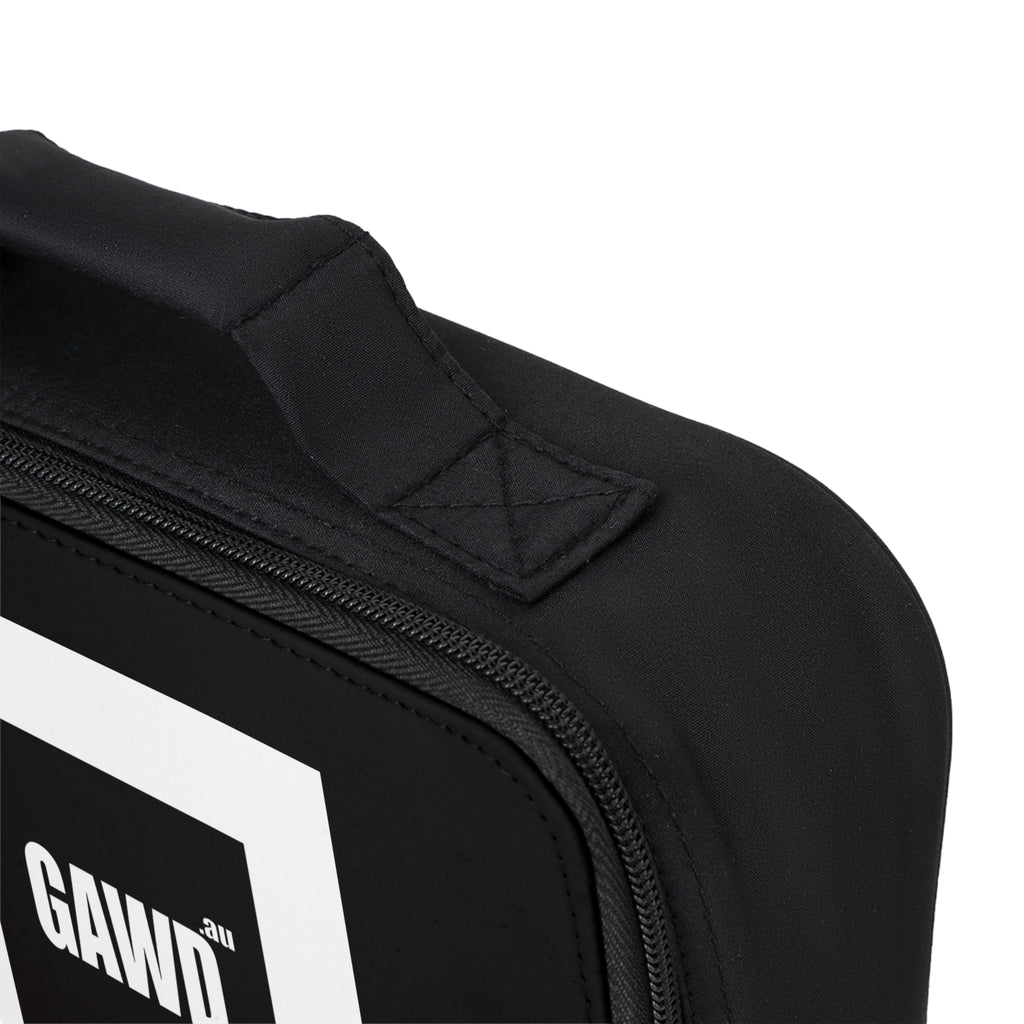 GAWD Lunch Bag – Black Insulated Carry Tote