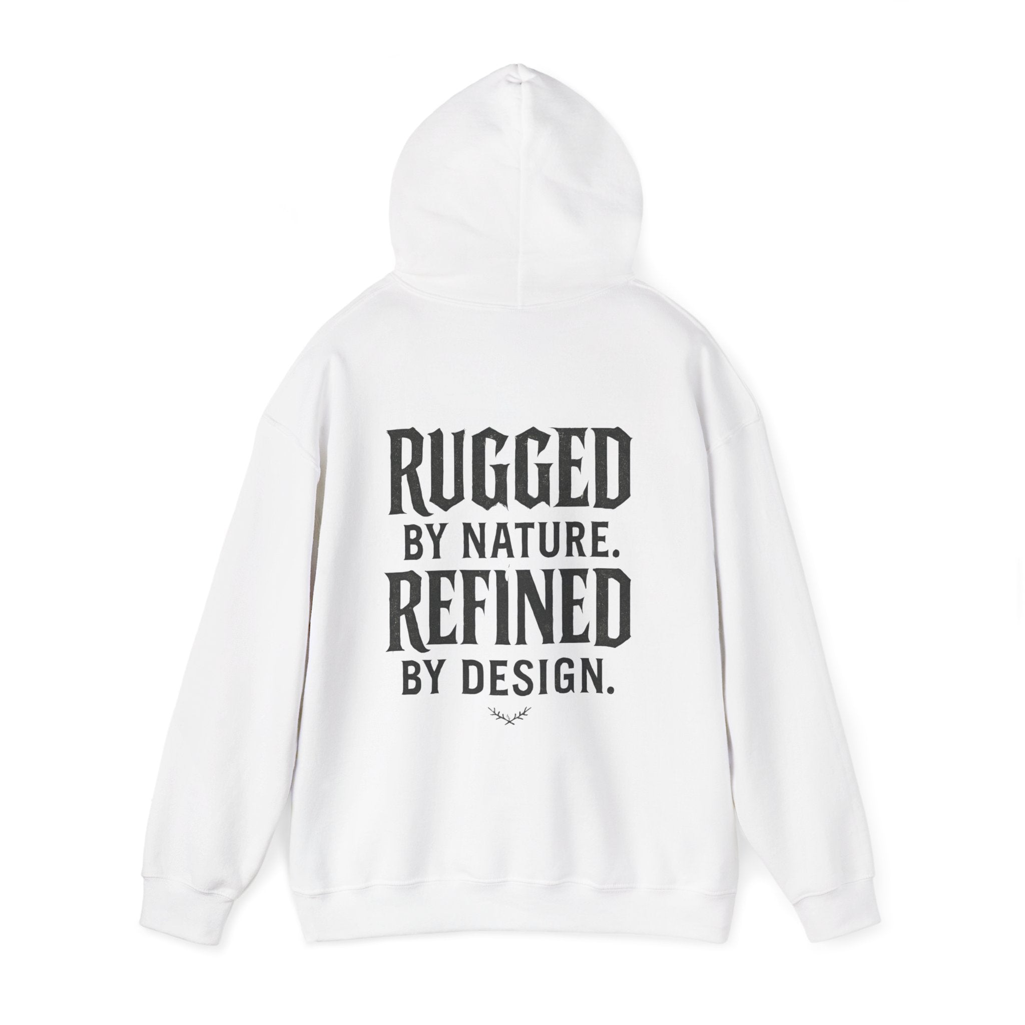 Nature-Inspired Hoodie — 'Rugged by Nature, Refined by Design' Bird Graphic