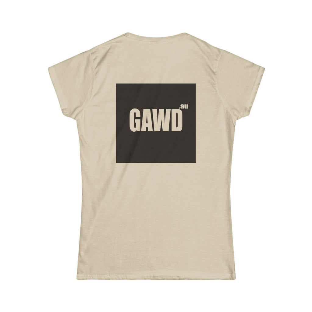 Women's Tee — GAWD Bondi Beach Coordinates