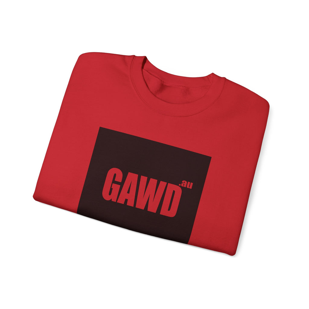 Crewneck Sweatshirt "GAWD" — Streetwear Graphic Pullover