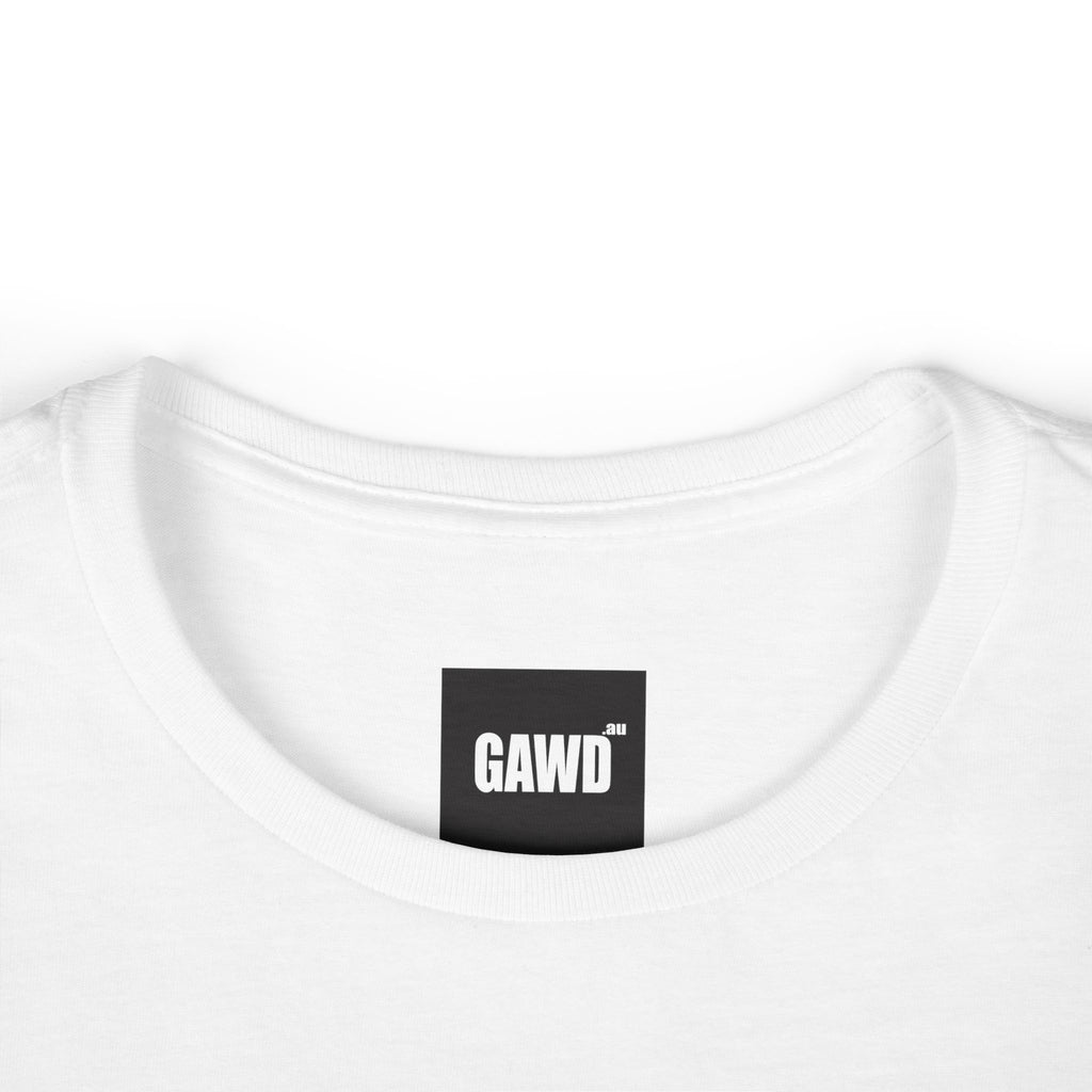 Women's Tee — 'GAWD' Graphic Shirt