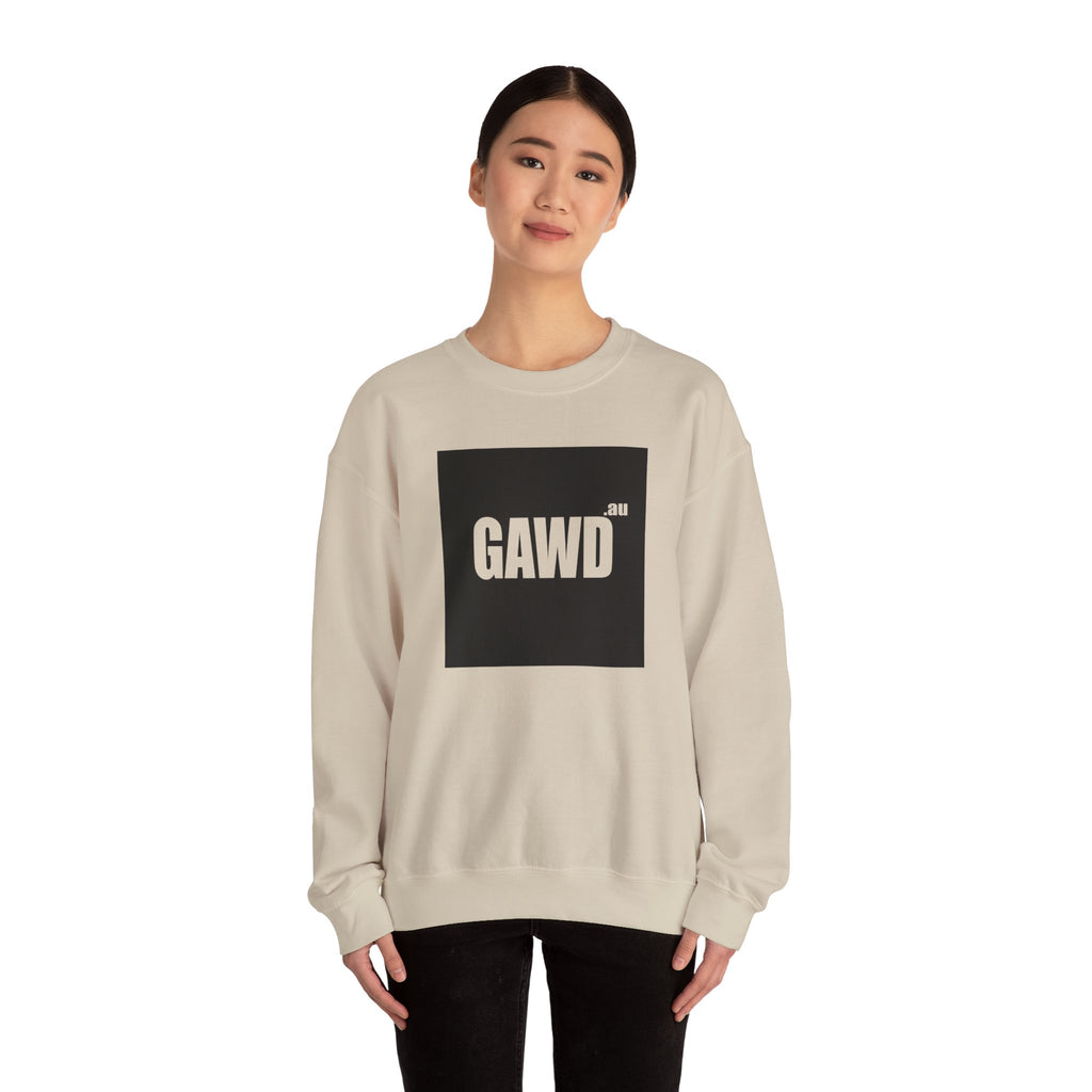 Crewneck Sweatshirt "GAWD" — Streetwear Graphic Pullover