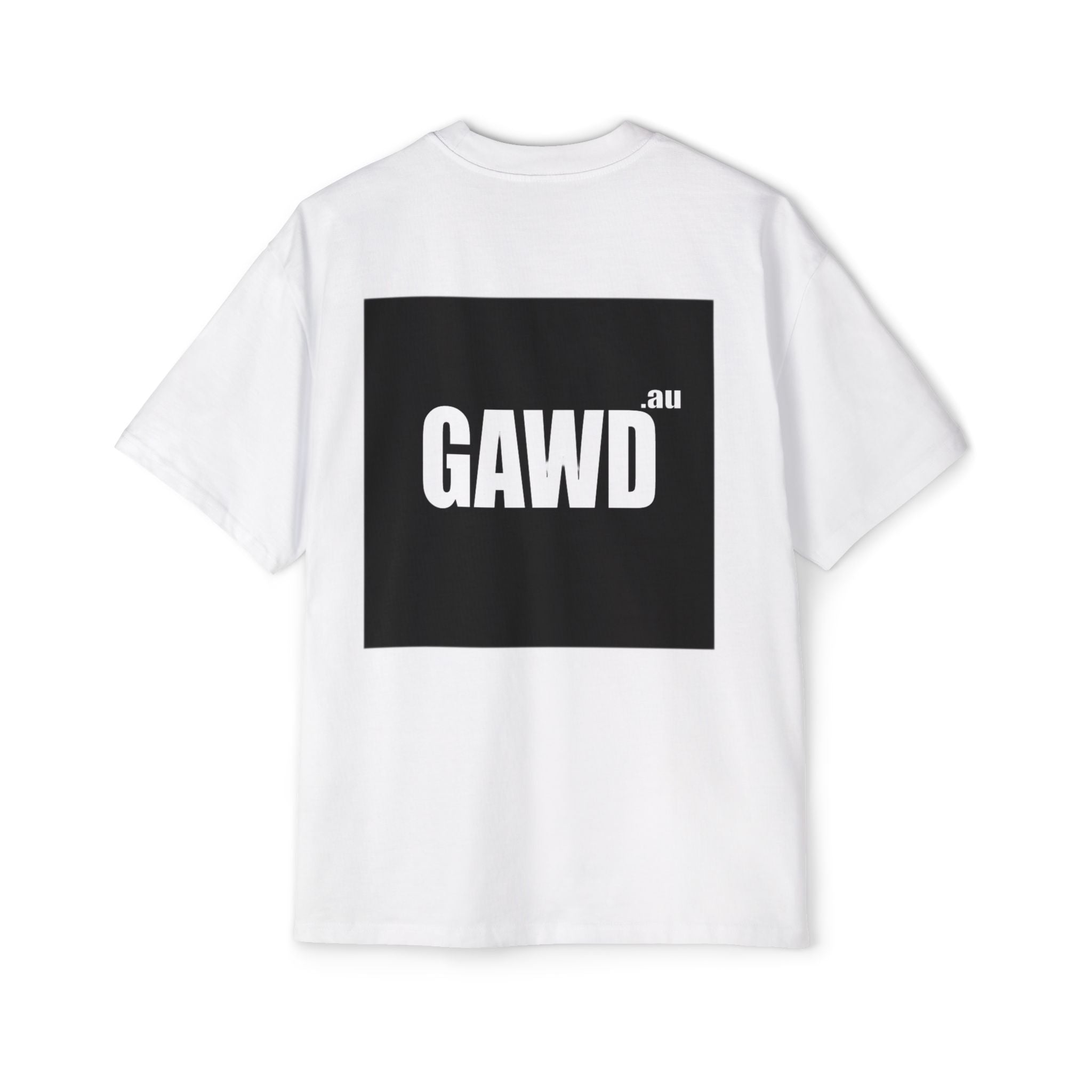 GAWD Coordinates Oversized Tee — Bondi Beach 33.8915S 151.2767E