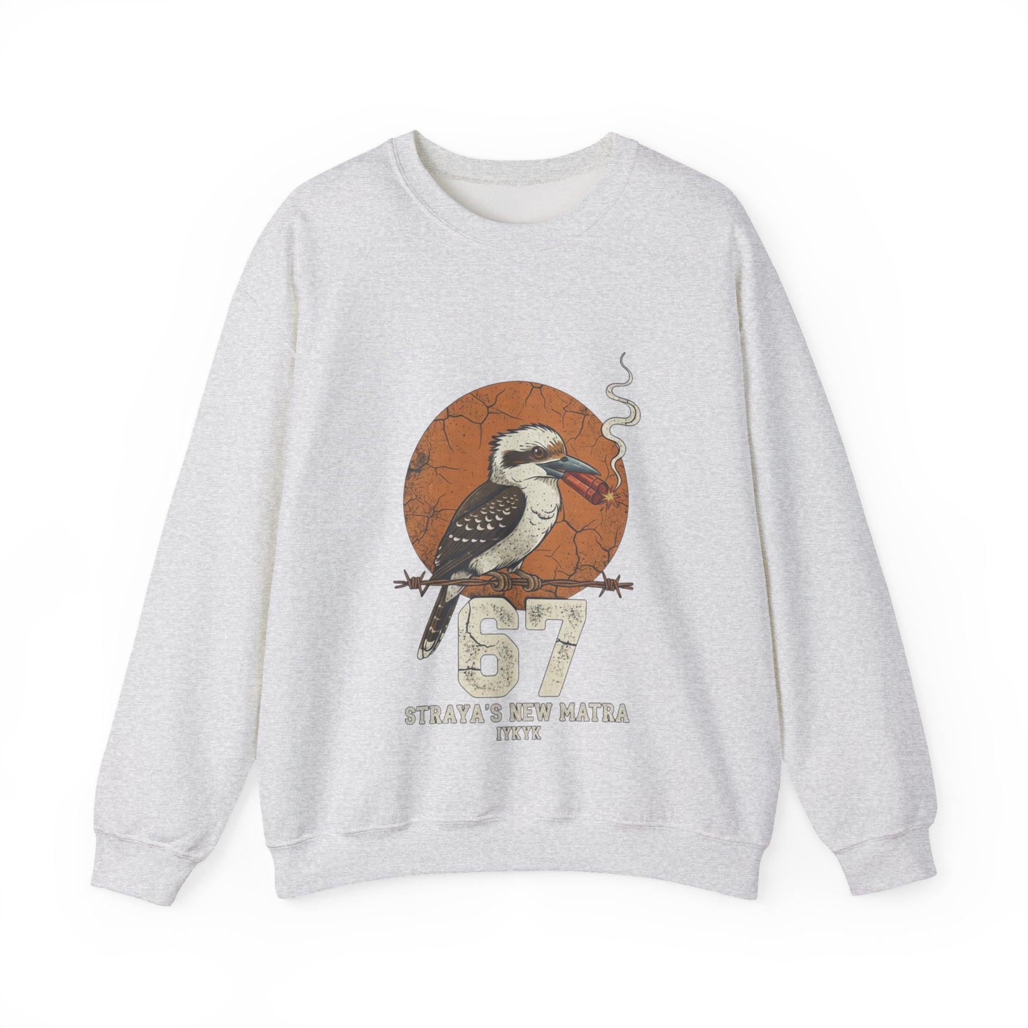 Kookaburra Classic Crewneck Sweatshirt — 'Rugged by Nature. Refined by Design.'