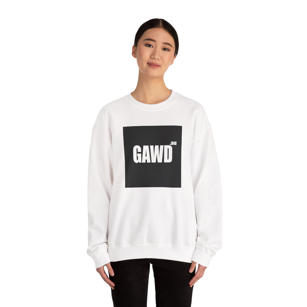 Crewneck Sweatshirt "GAWD" — Streetwear Graphic Pullover