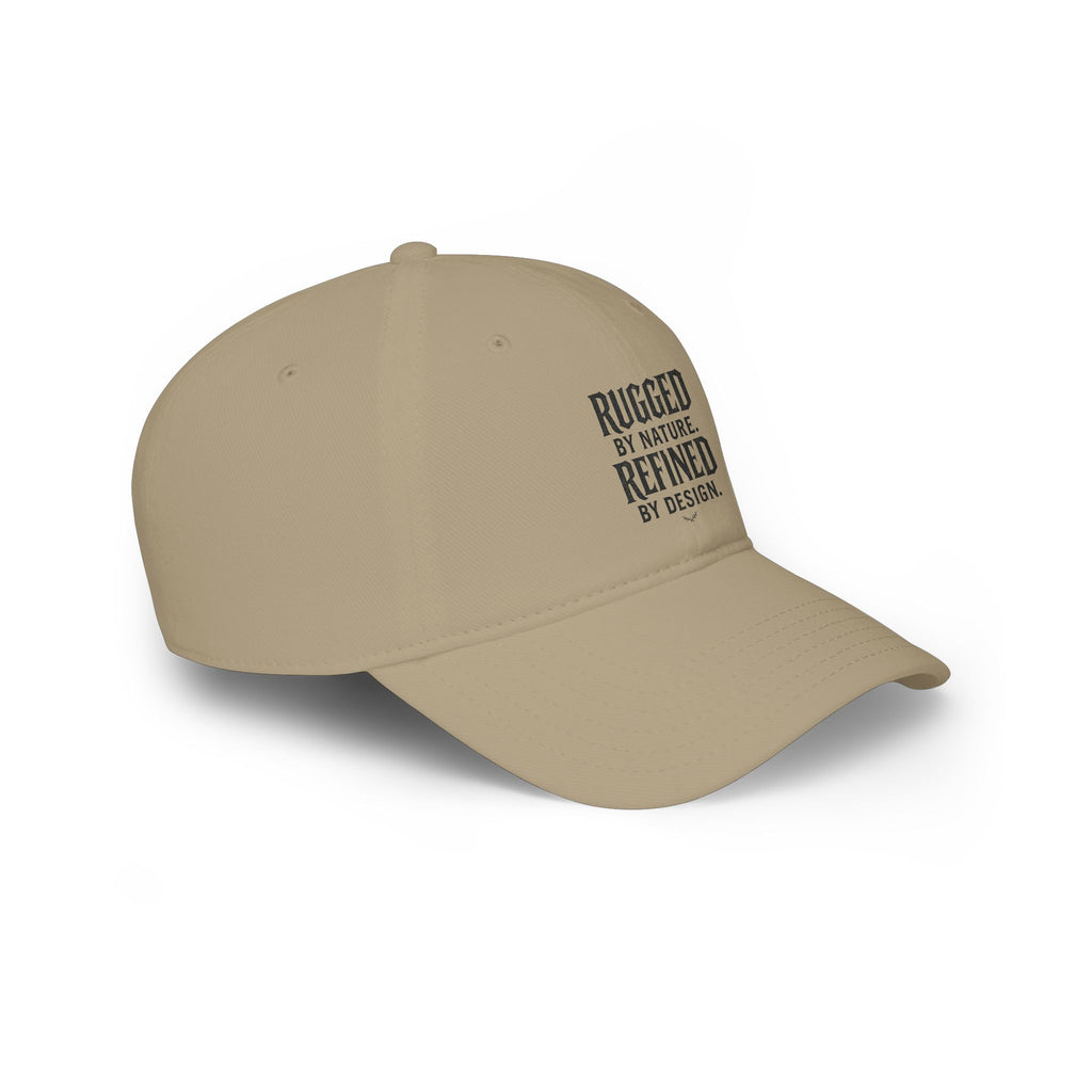 Rugged by Nature Refined by Design - Low Profile Baseball Cap