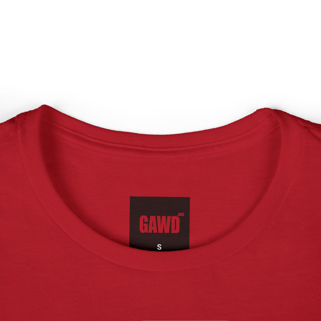 Women's Tee — 'GAWD' Graphic Shirt