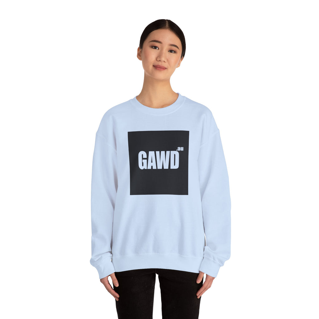 Crewneck Sweatshirt "GAWD" — Streetwear Graphic Pullover