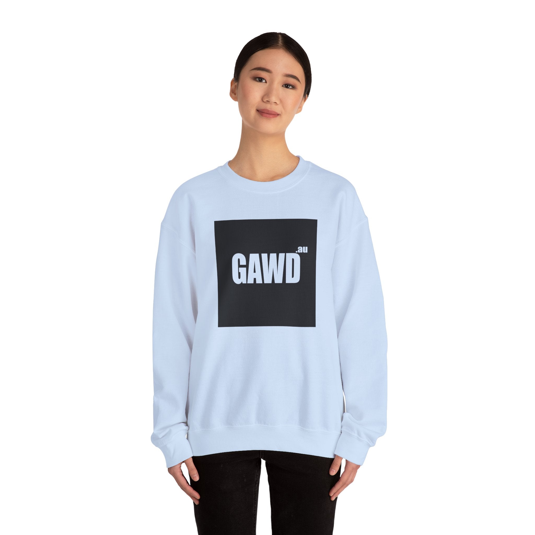 Crewneck Sweatshirt "GAWD" — Streetwear Graphic Pullover