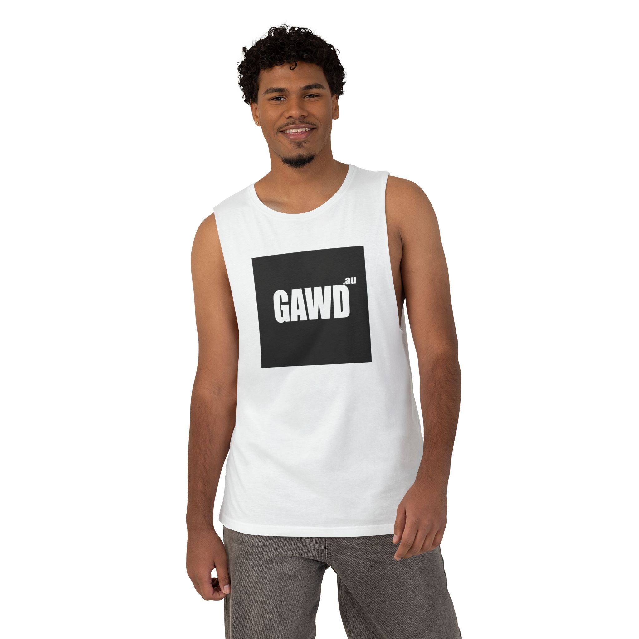 GAWD Graphic Tank Top — Muscle Tee