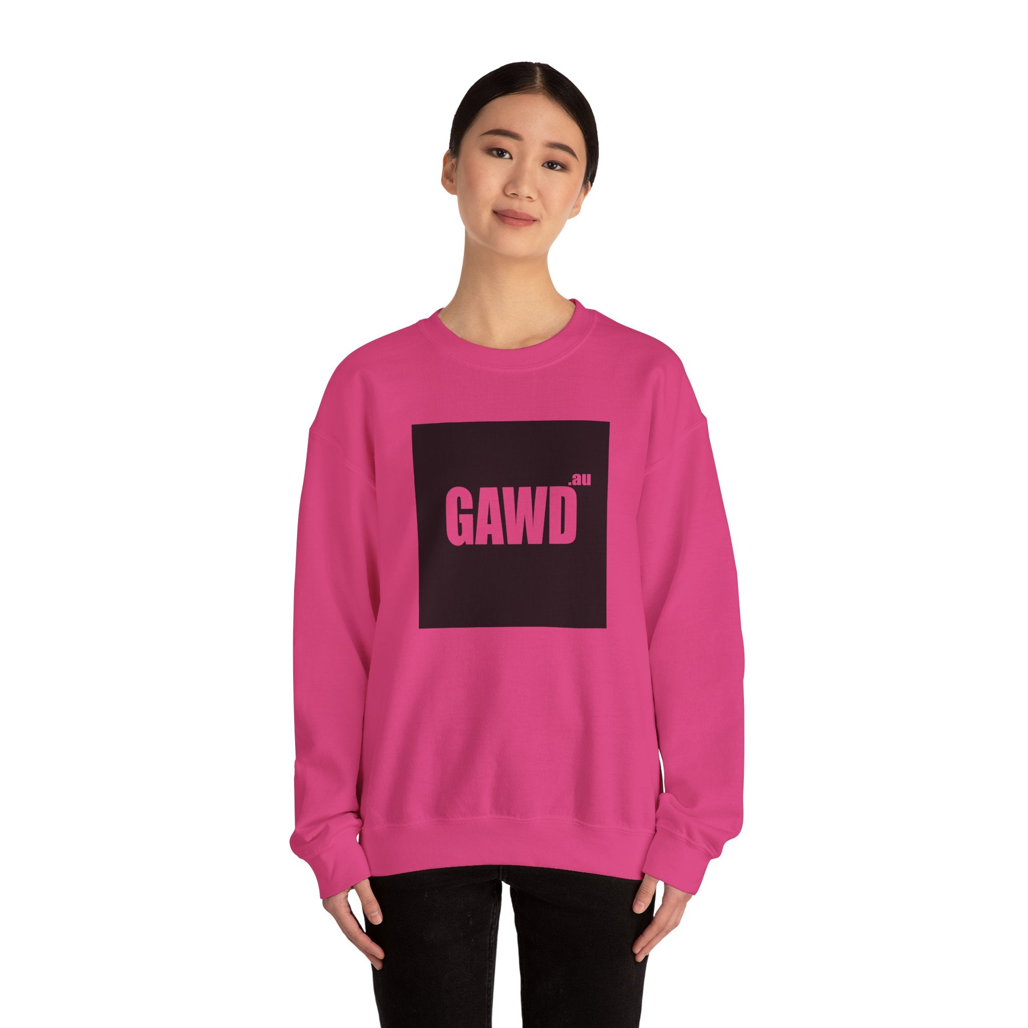 Crewneck Sweatshirt "GAWD" — Streetwear Graphic Pullover