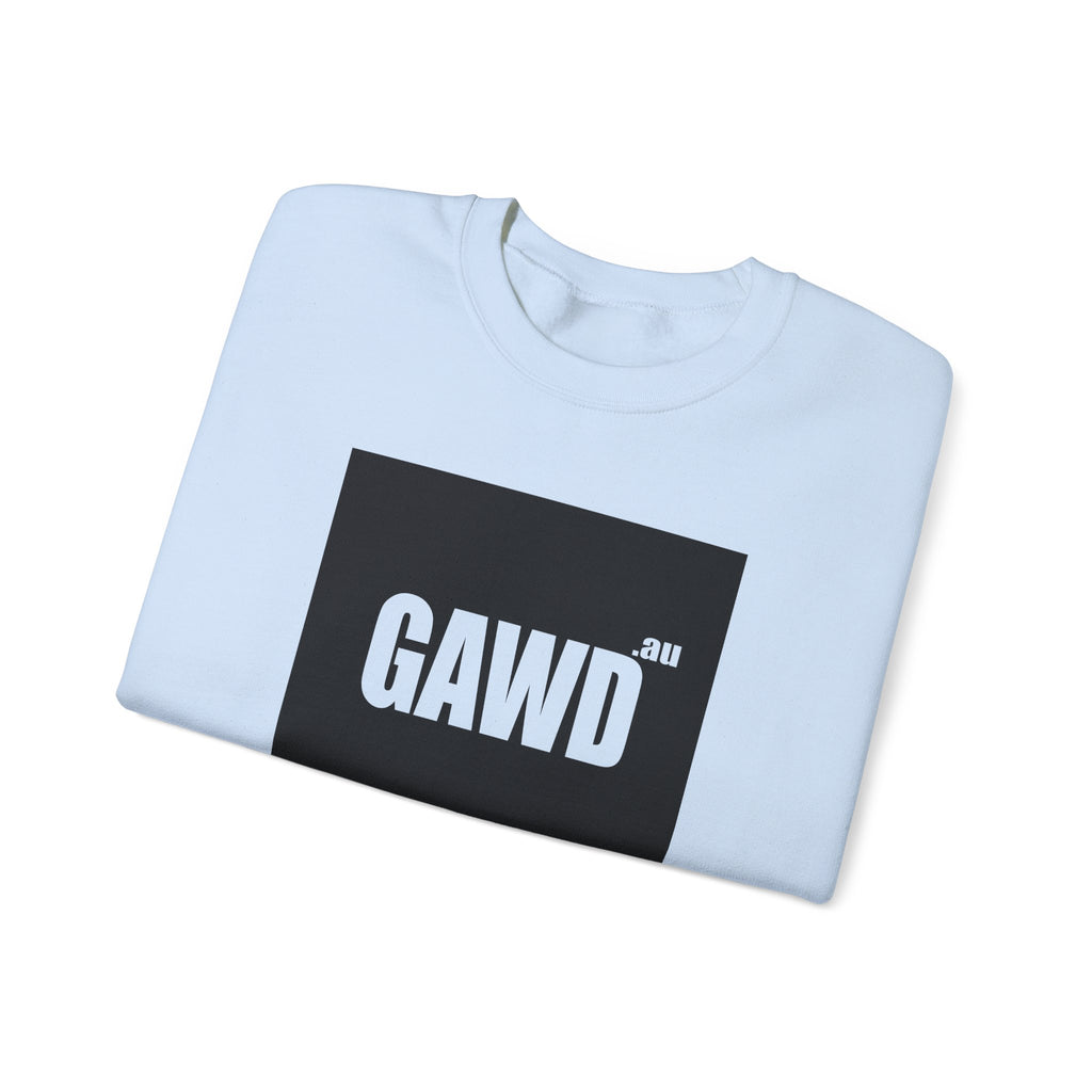 Crewneck Sweatshirt "GAWD" — Streetwear Graphic Pullover