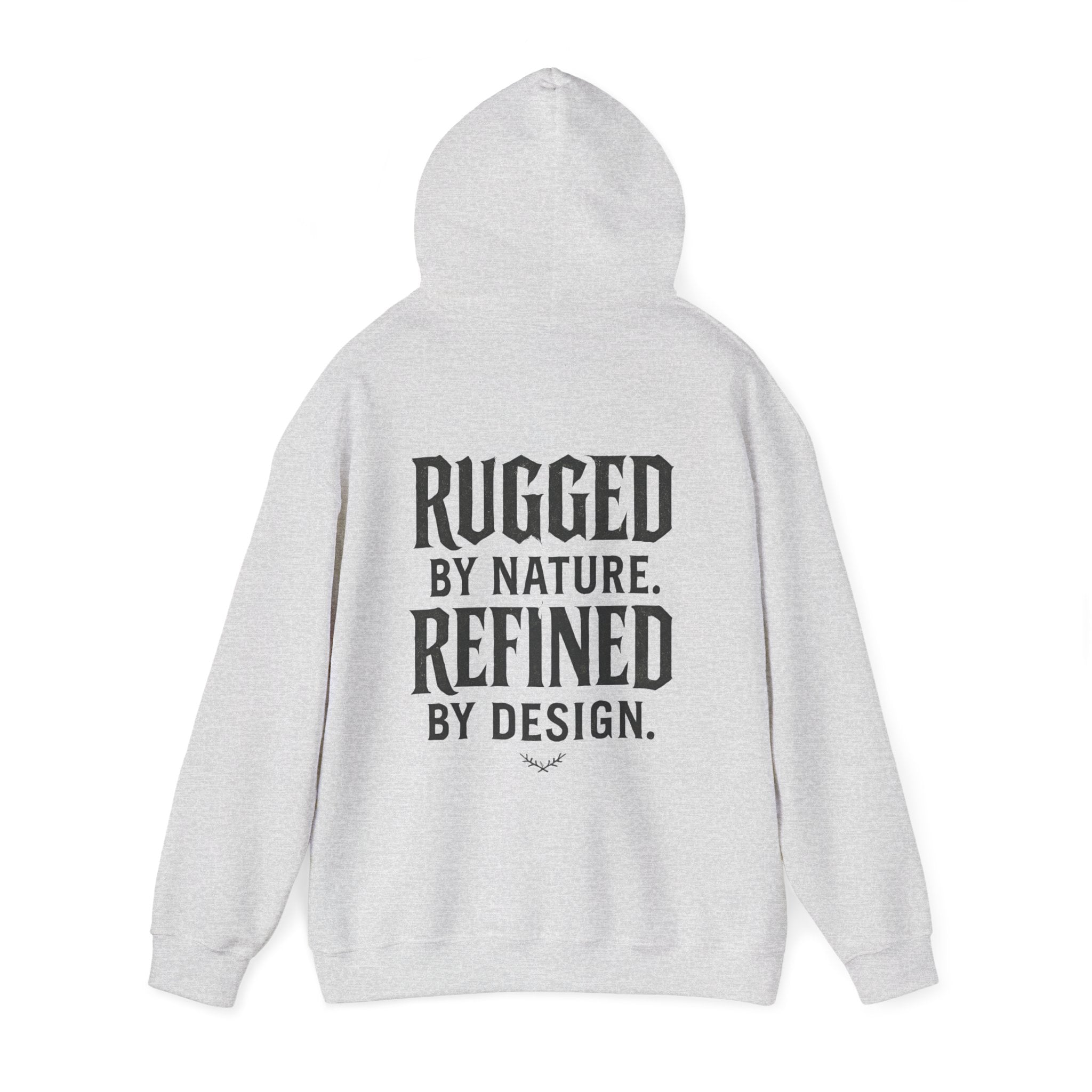 Nature-Inspired Hoodie — 'Rugged by Nature, Refined by Design' Bird Graphic