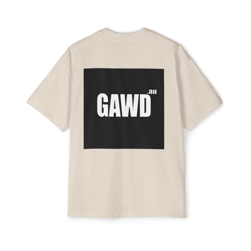 GAWD Coordinates Oversized Tee — Bondi Beach 33.8915S 151.2767E