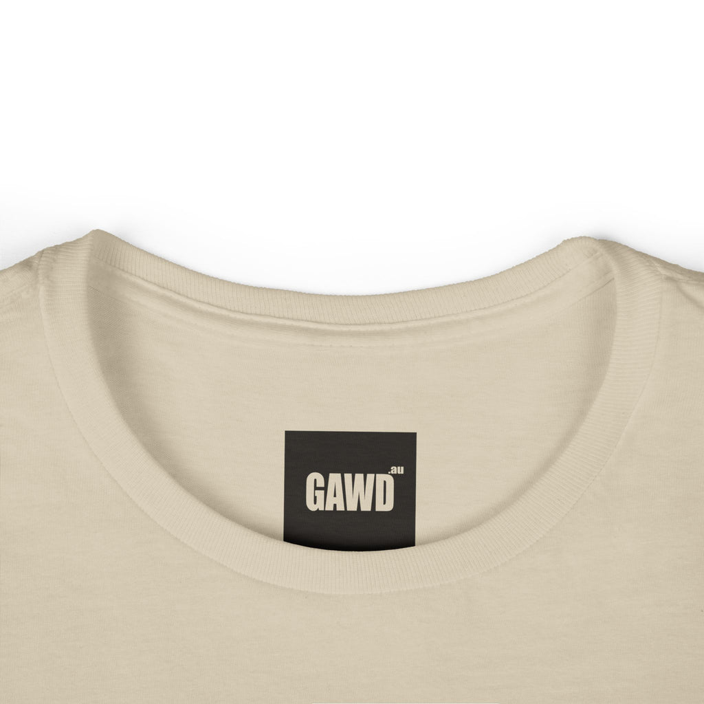Women's Tee — 'GAWD' Graphic Shirt