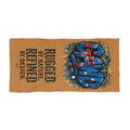 Beach Towel — "Rugged by Nature, Refined by Design" Aussie Graffiti Surf Towel