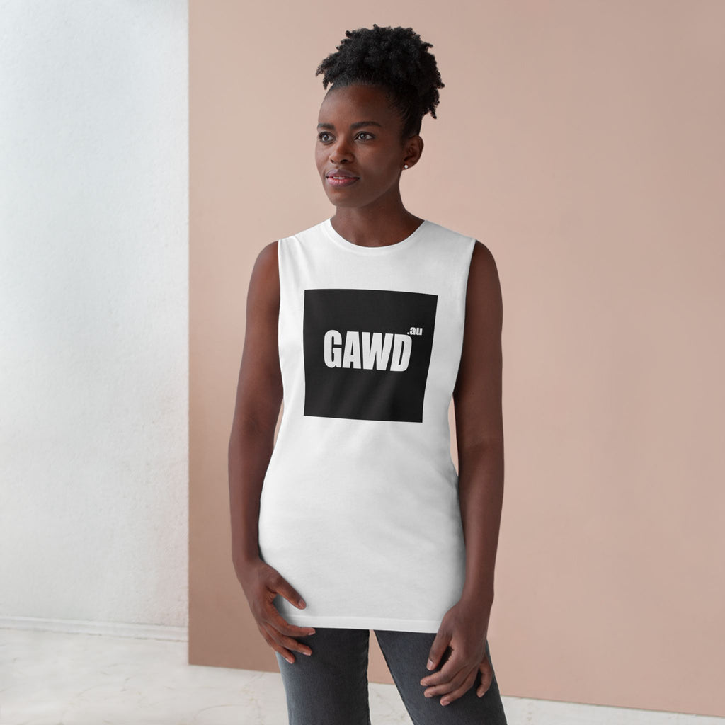 GAWD Graphic Tank Top — Muscle Tee
