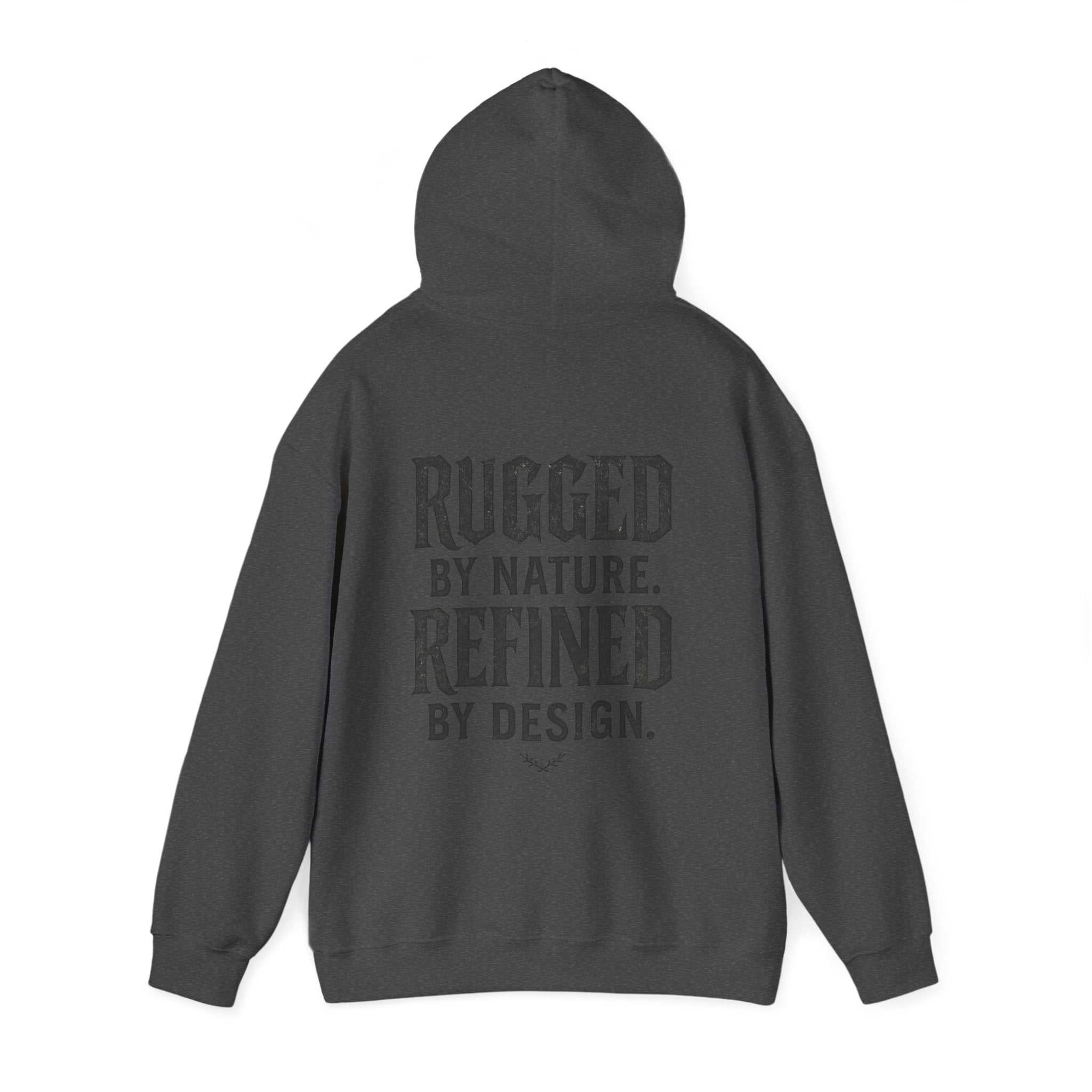Nature-Inspired Hoodie — 'Rugged by Nature, Refined by Design' Bird Graphic