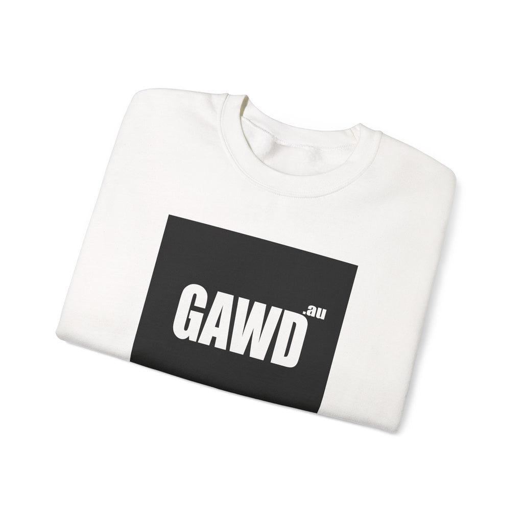 Crewneck Sweatshirt "GAWD" — Streetwear Graphic Pullover