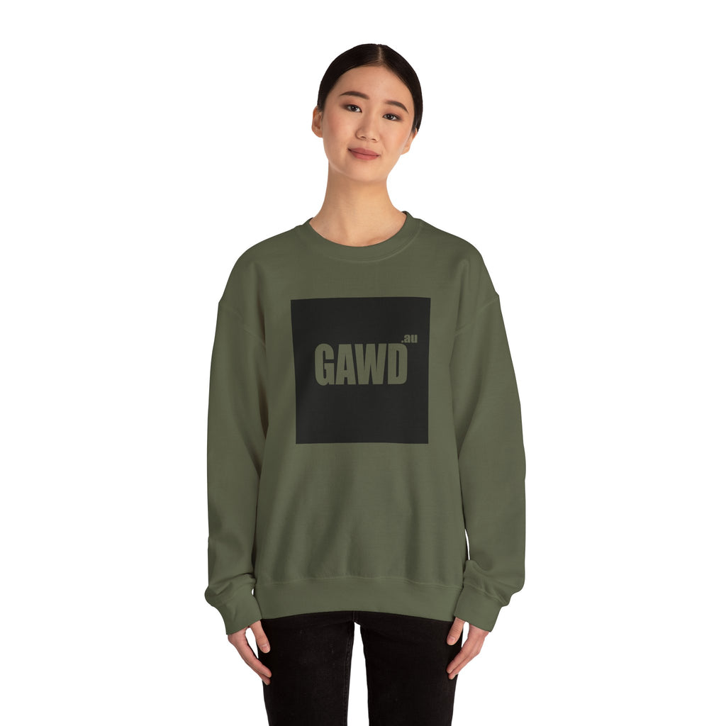 Crewneck Sweatshirt "GAWD" — Streetwear Graphic Pullover