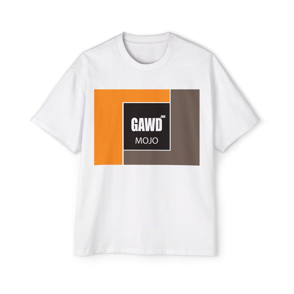Graphic T-Shirt — "GAWD MOJO" Retro Block Logo Tee