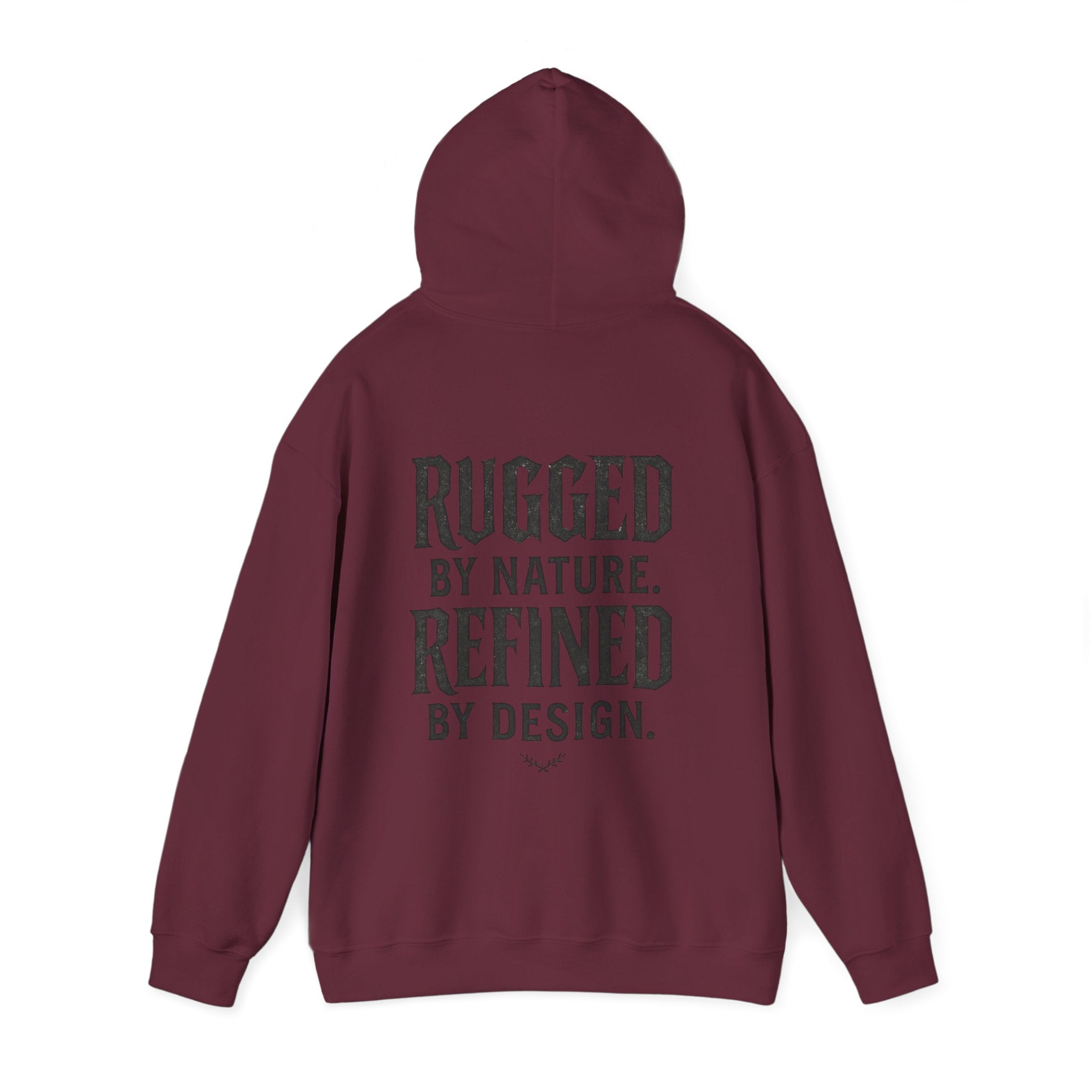 Nature-Inspired Hoodie — 'Rugged by Nature, Refined by Design' Bird Graphic