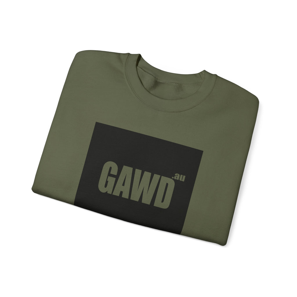 Crewneck Sweatshirt "GAWD" — Streetwear Graphic Pullover