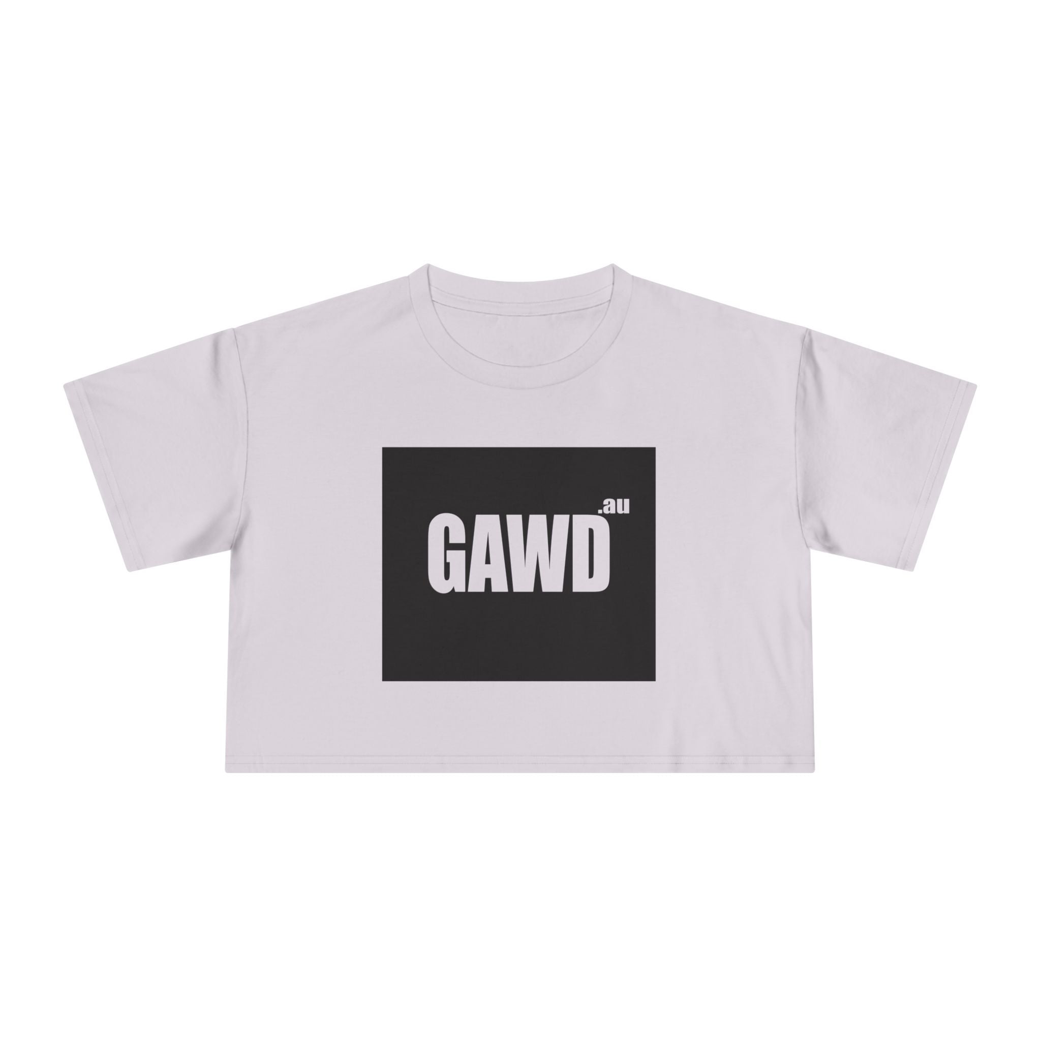 GAWD Bold Logo Crop Tee