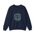 Urban Cowboy Crewneck Sweatshirt — Retro Shield Logo (Est. 25)
