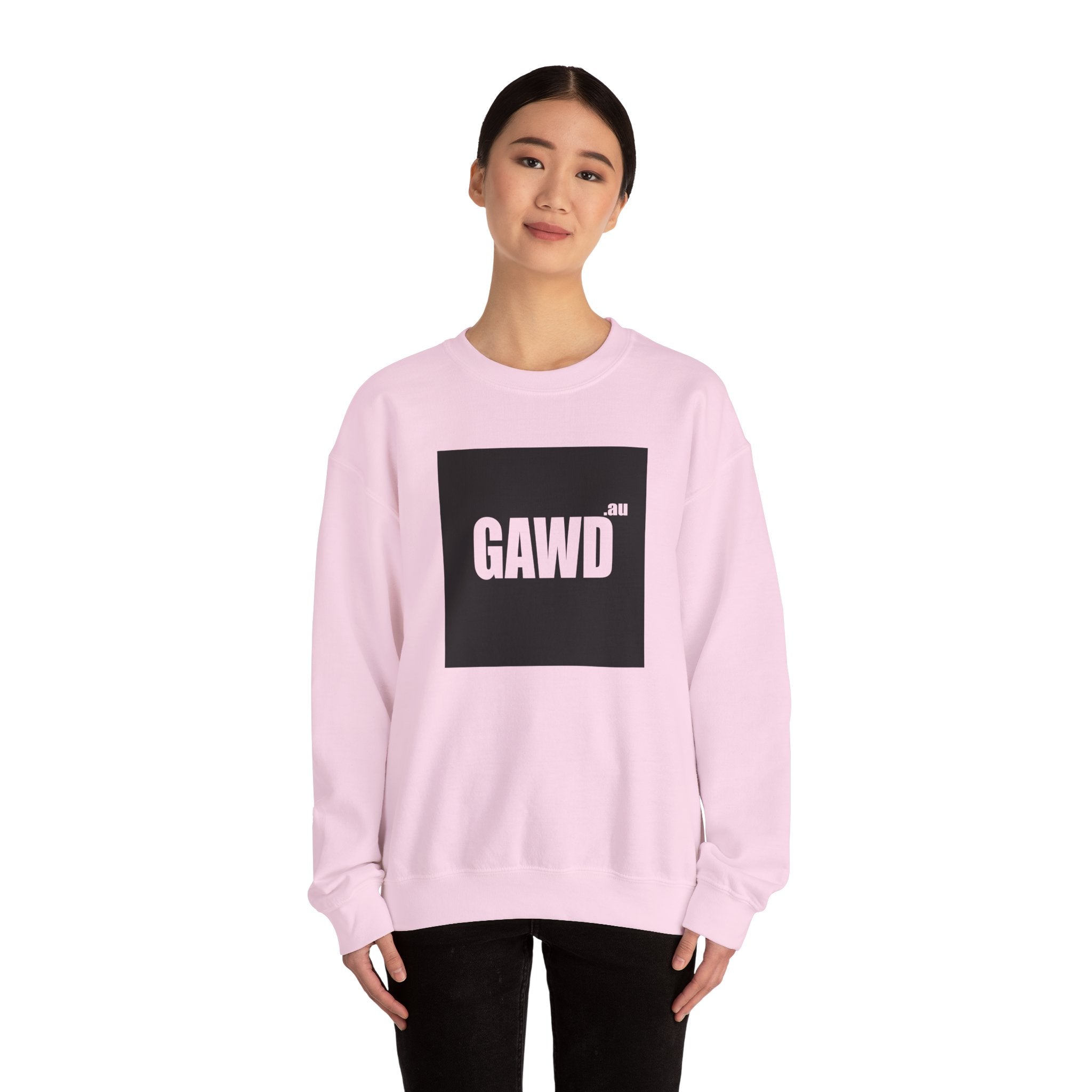 Crewneck Sweatshirt "GAWD" — Streetwear Graphic Pullover