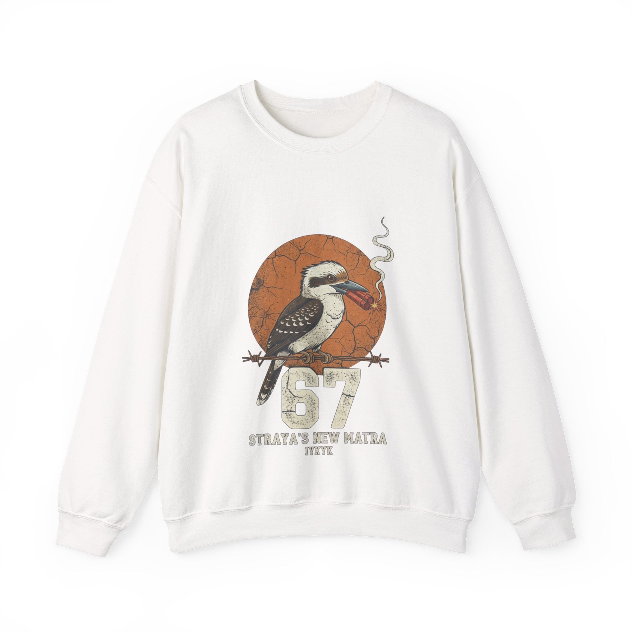 Kookaburra Classic Crewneck Sweatshirt — 'Rugged by Nature. Refined by Design.'