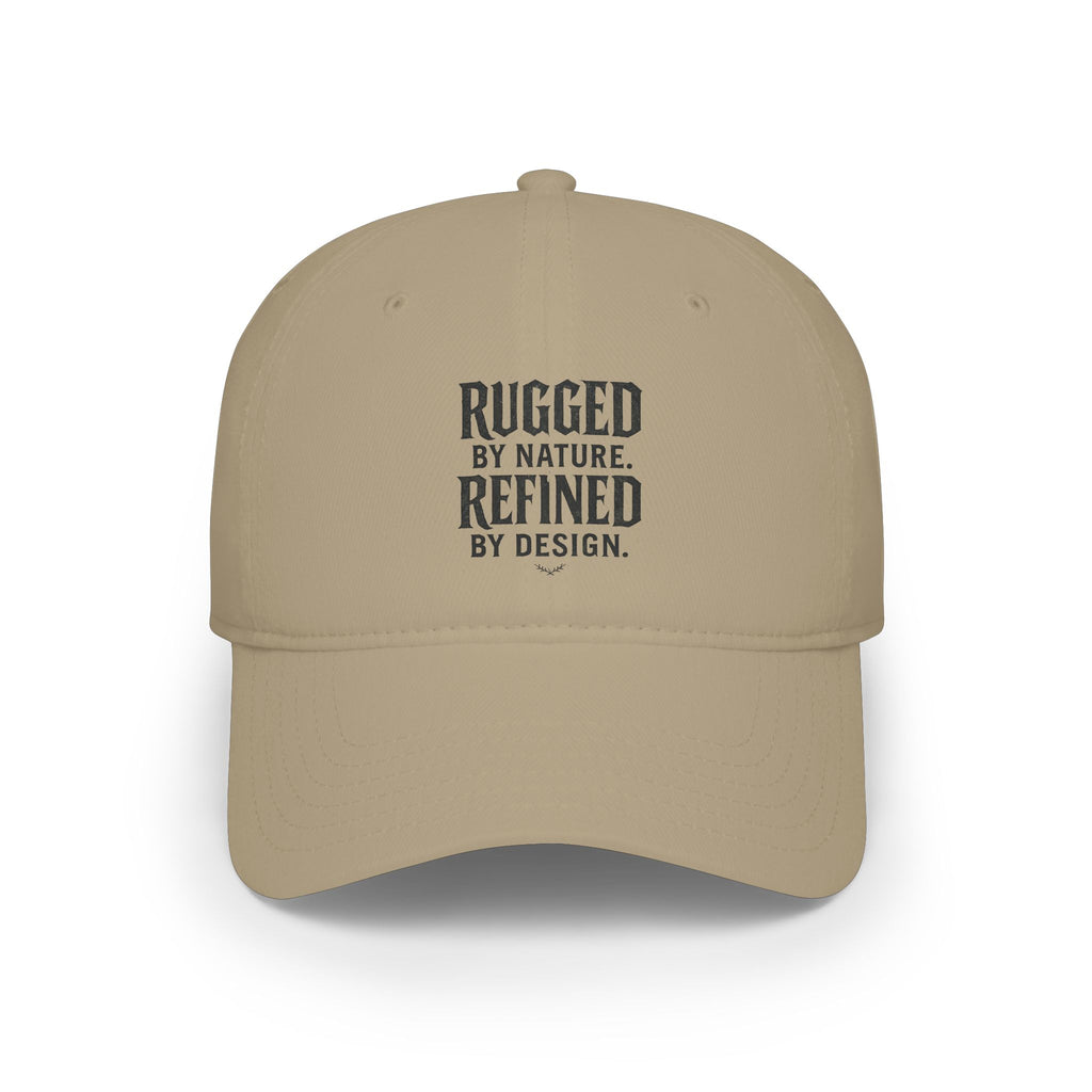 Rugged by Nature Refined by Design - Low Profile Baseball Cap