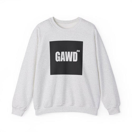 Crewneck Sweatshirt "GAWD" — Streetwear Graphic Pullover