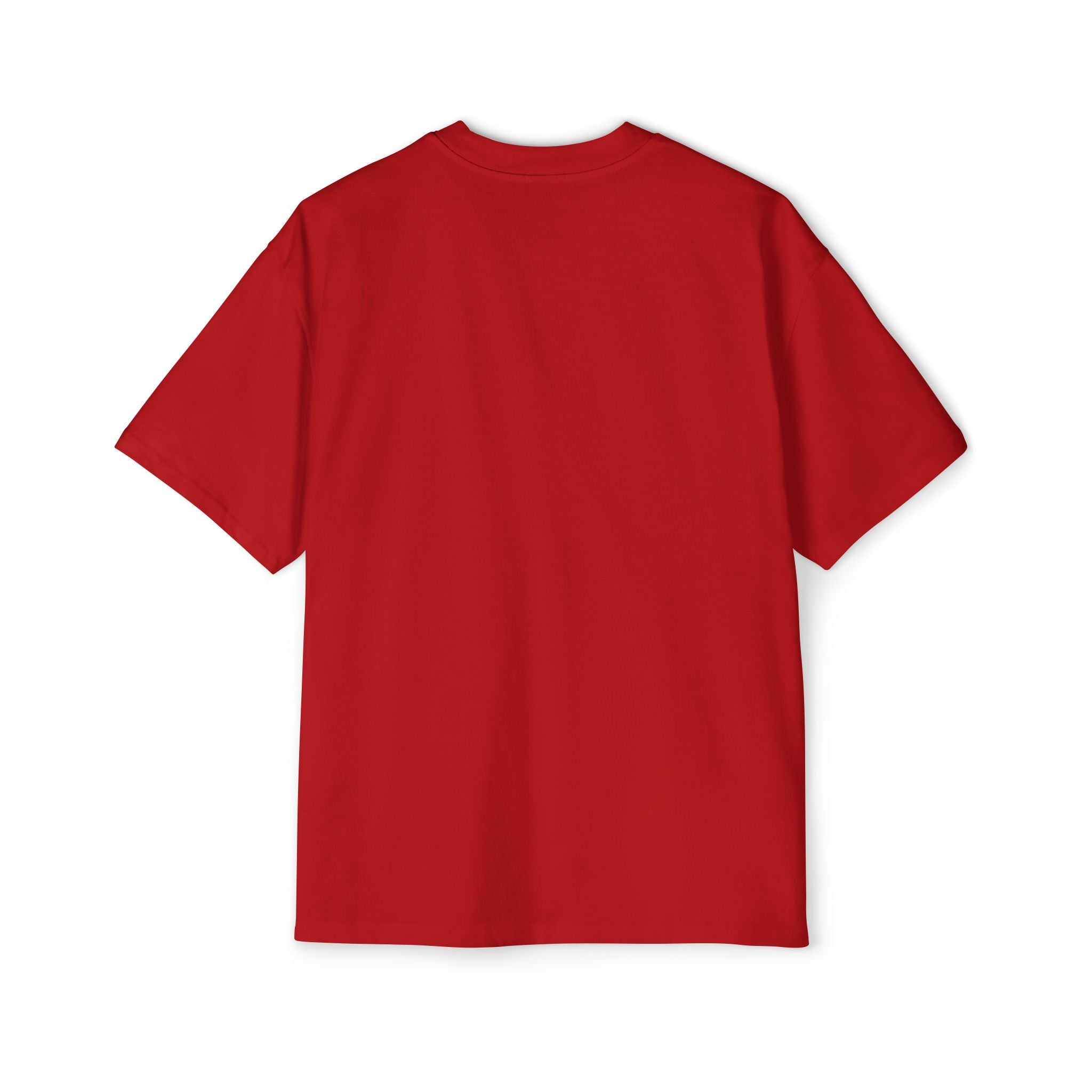 GAWD Bull Graphic Tee — Men's Oversized Red T‑Shirt (Apparel)